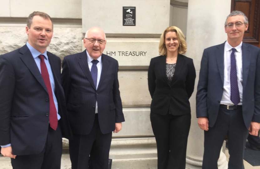 Neil O'Brien MP and Members of Leicestershire County Council