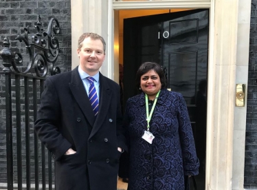 Neil O'Brien MP at 10 Downing Street