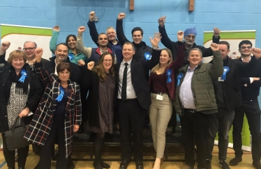 Neil O'Brien MP re-elected