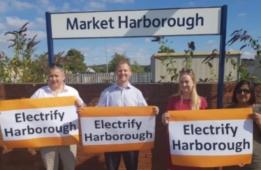 Neil O'Brien MP - market harborough rail